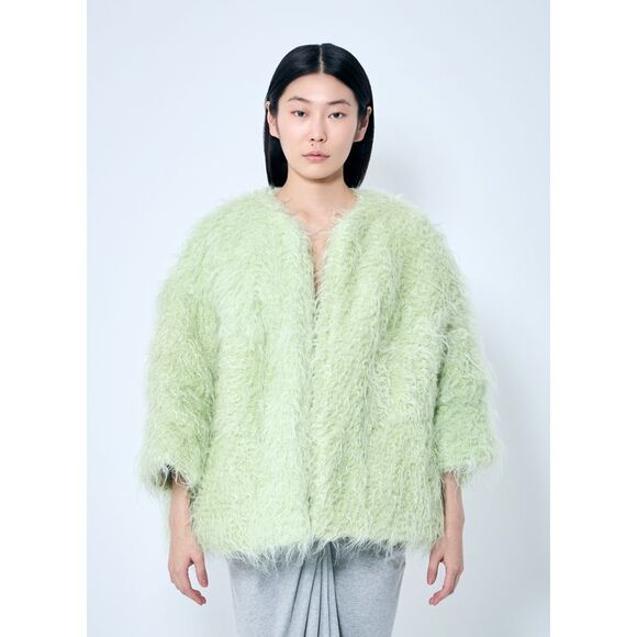 Dries Van Noten Women Voilin Faux Fur Jacket